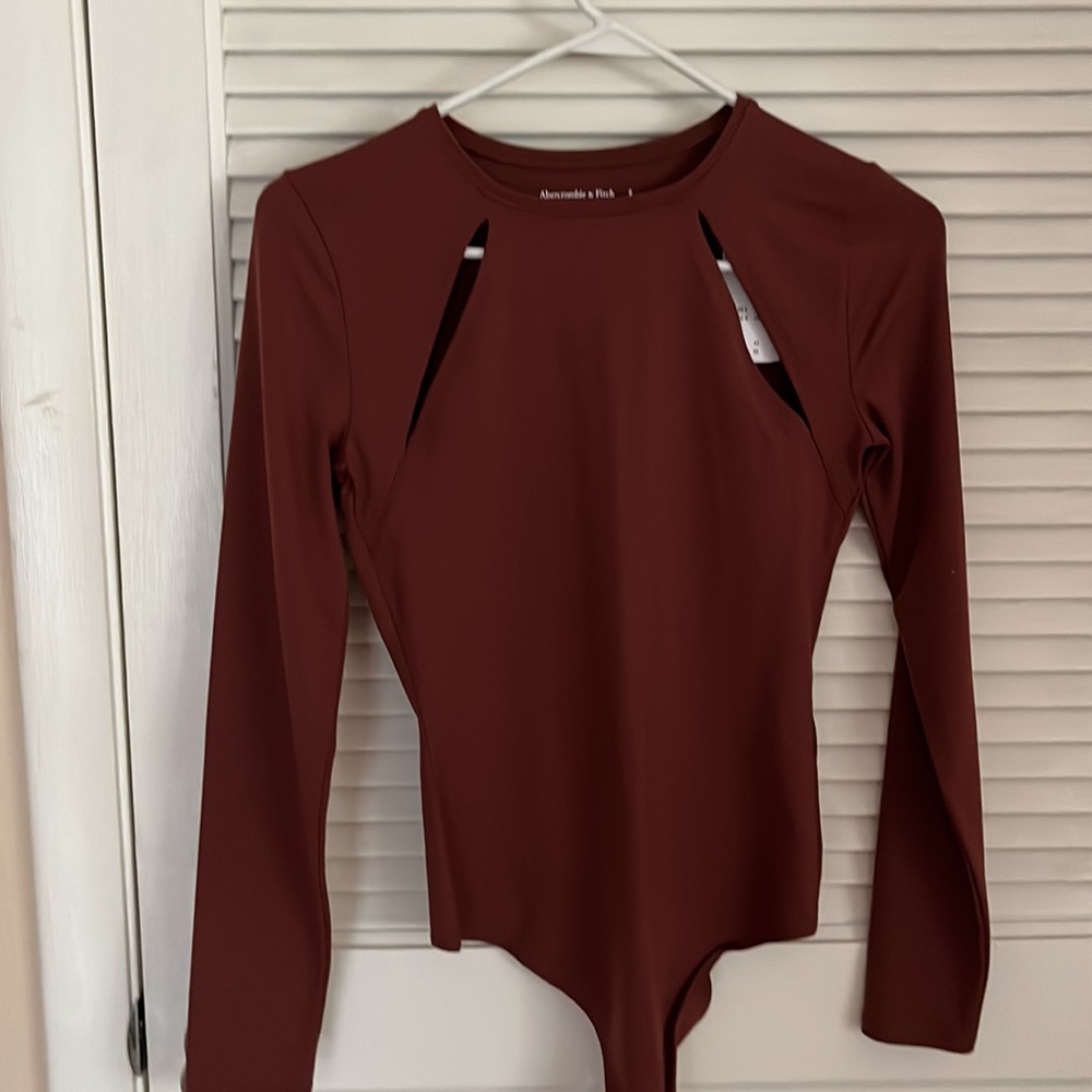 NWT Abercrombie cutout bodysuit small - Picture 5 of 5